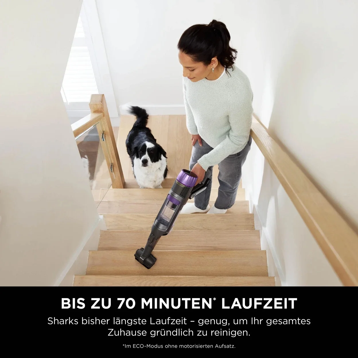 Akku-Staubsauger Shark IP3251EUT PowerDetect mit Absaugstation und bis zu 70 Min. Laufzeit
