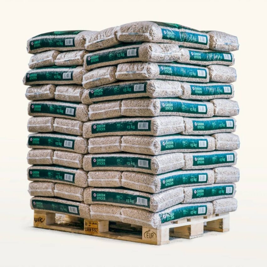 Greensticks Nadelholzpellets ENplus A1 - 990 kg Palette