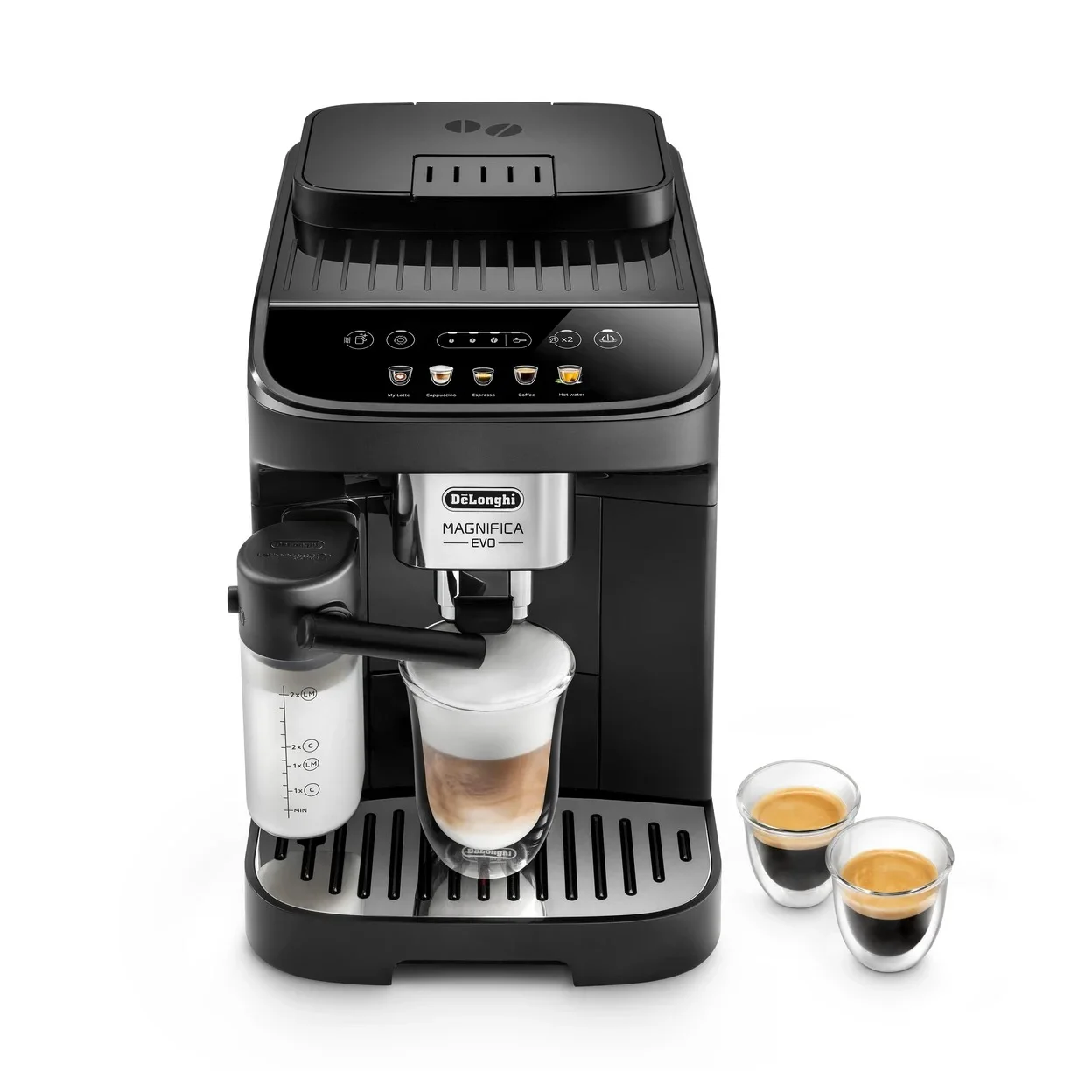 Kaffeevollautomat De'Longhi Magnifica Evo ECAM290.61.B mit MyLatte-Funktion und 1