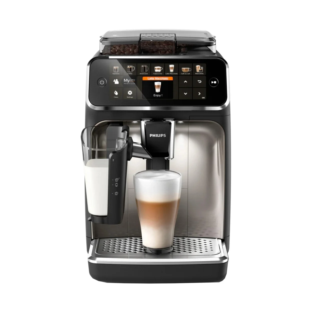 Kaffeevollautomat Philips EP5447/90 Serie 5400 LatteGo mit 1