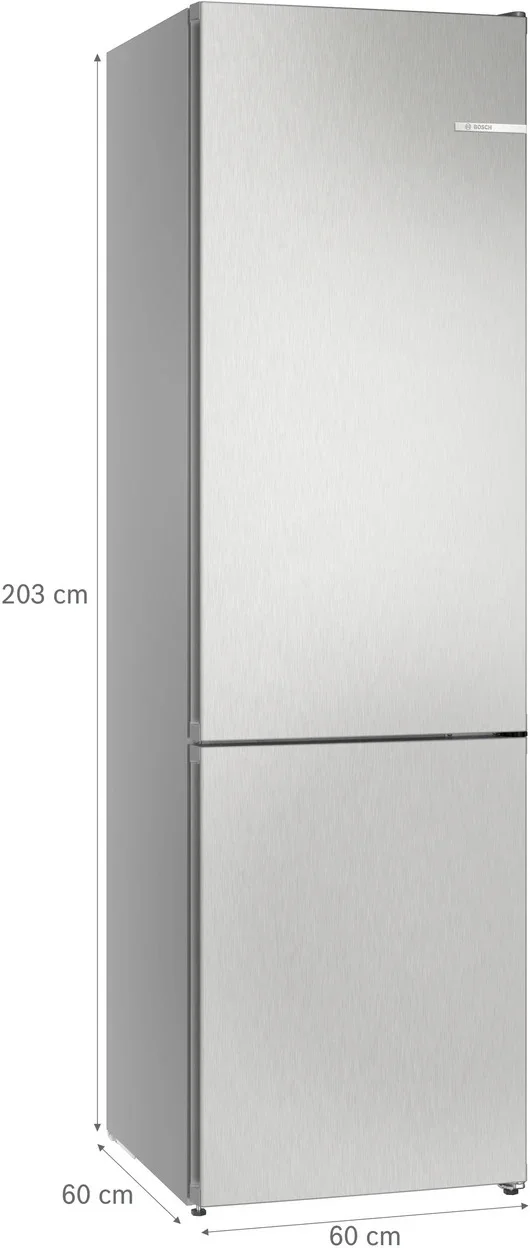 Kühlgefrierkombination Bosch KGN392LCG Serie 4 mit 363 l Gesamtinhalt und VitaFresh XXL Schublade