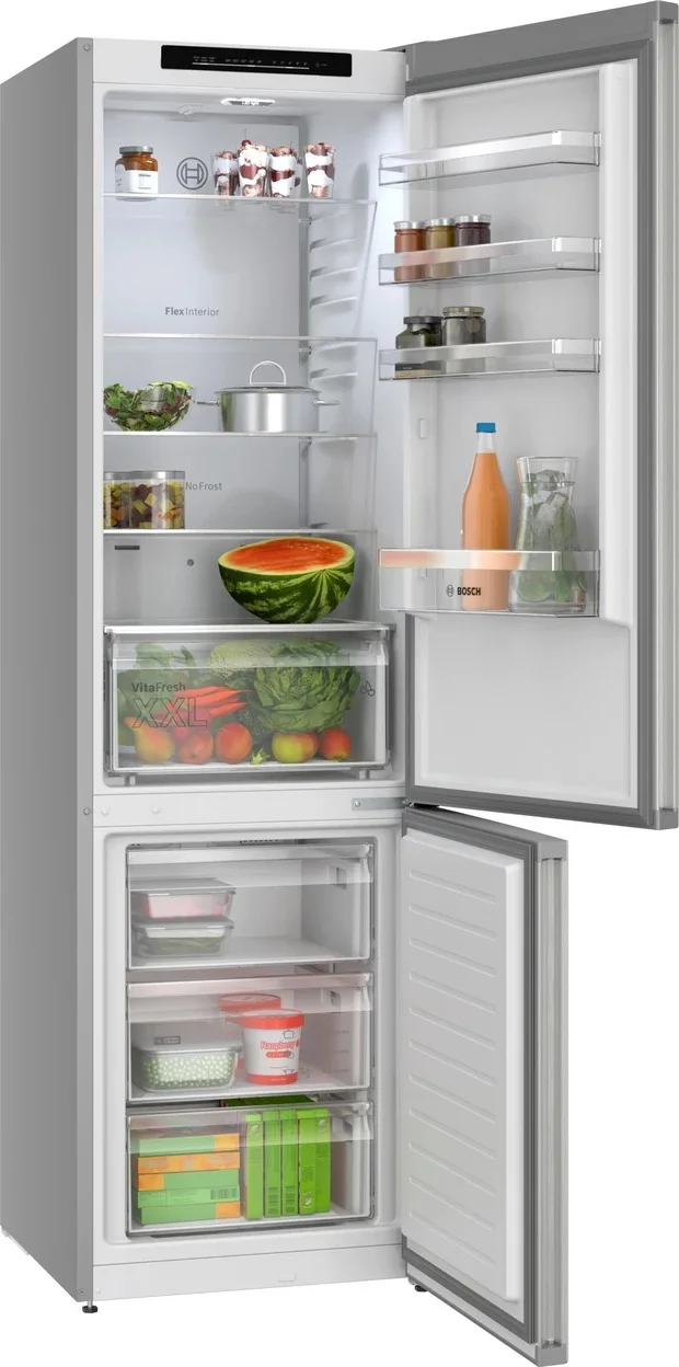 Kühlgefrierkombination Bosch KGN392LCG Serie 4 mit 363 l Gesamtinhalt und VitaFresh XXL Schublade