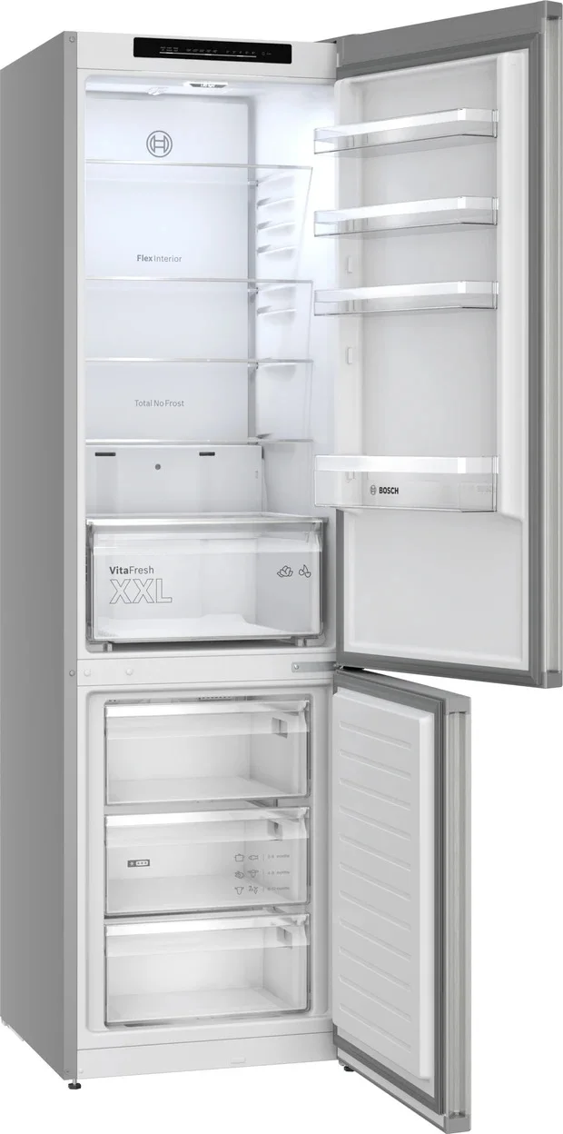 Kühlgefrierkombination Bosch KGN392LCG Serie 4 mit 363 l Gesamtinhalt und VitaFresh XXL Schublade
