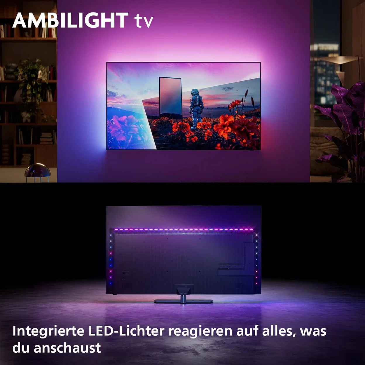 OLED-Fernseher Philips 65OLED811/12 mit 65 Zoll (164 cm) und Dolby Vision 2 Max