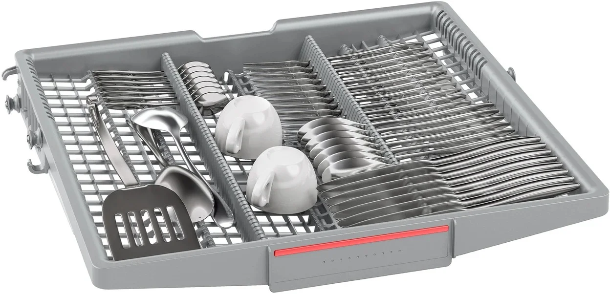 Vollintegrierbarer Geschirrspüler Bosch SBV6ZCX16E mit Zeolith-Trocknung und 40 dB (A)