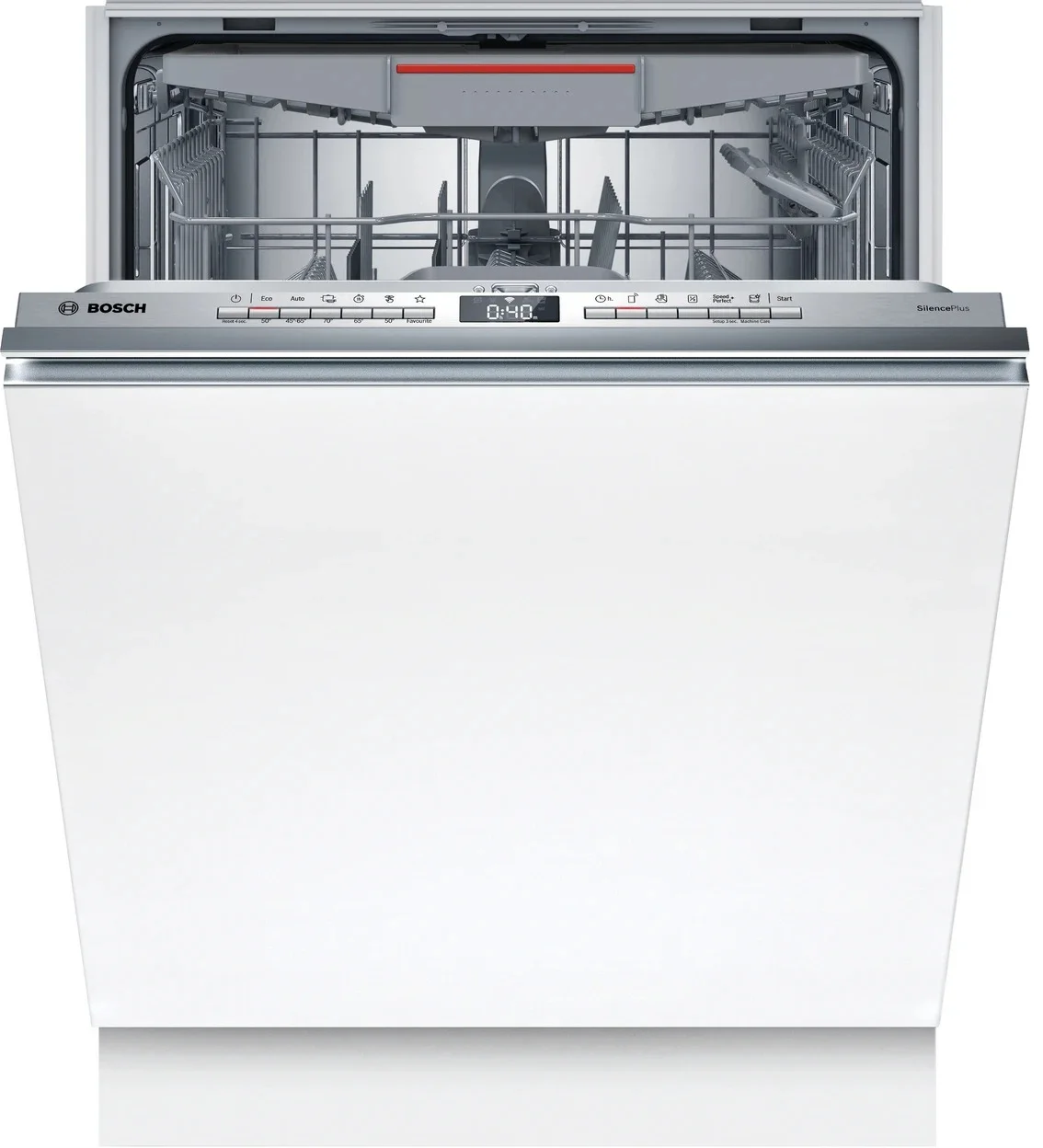 Vollintegrierbarer Geschirrspüler Bosch SMV4EVX08E mit 14 Maßgedecken und 44 dB (A)
