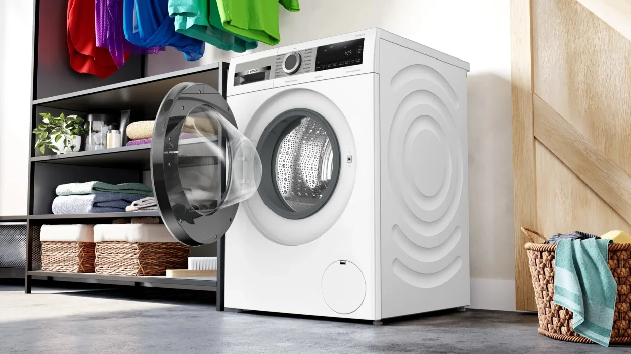 Waschmaschine Bosch WGG244140 mit 9 kg Füllmenge und LED-Trommelbeleuchtung