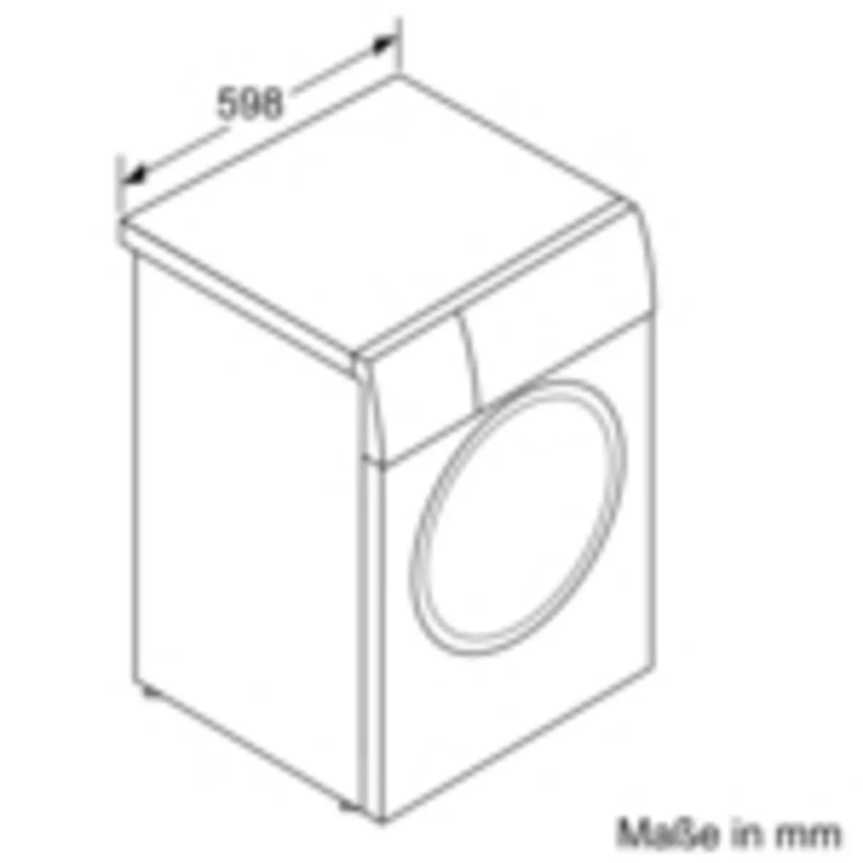 Waschmaschine Bosch WGG244140 mit 9 kg Füllmenge und LED-Trommelbeleuchtung
