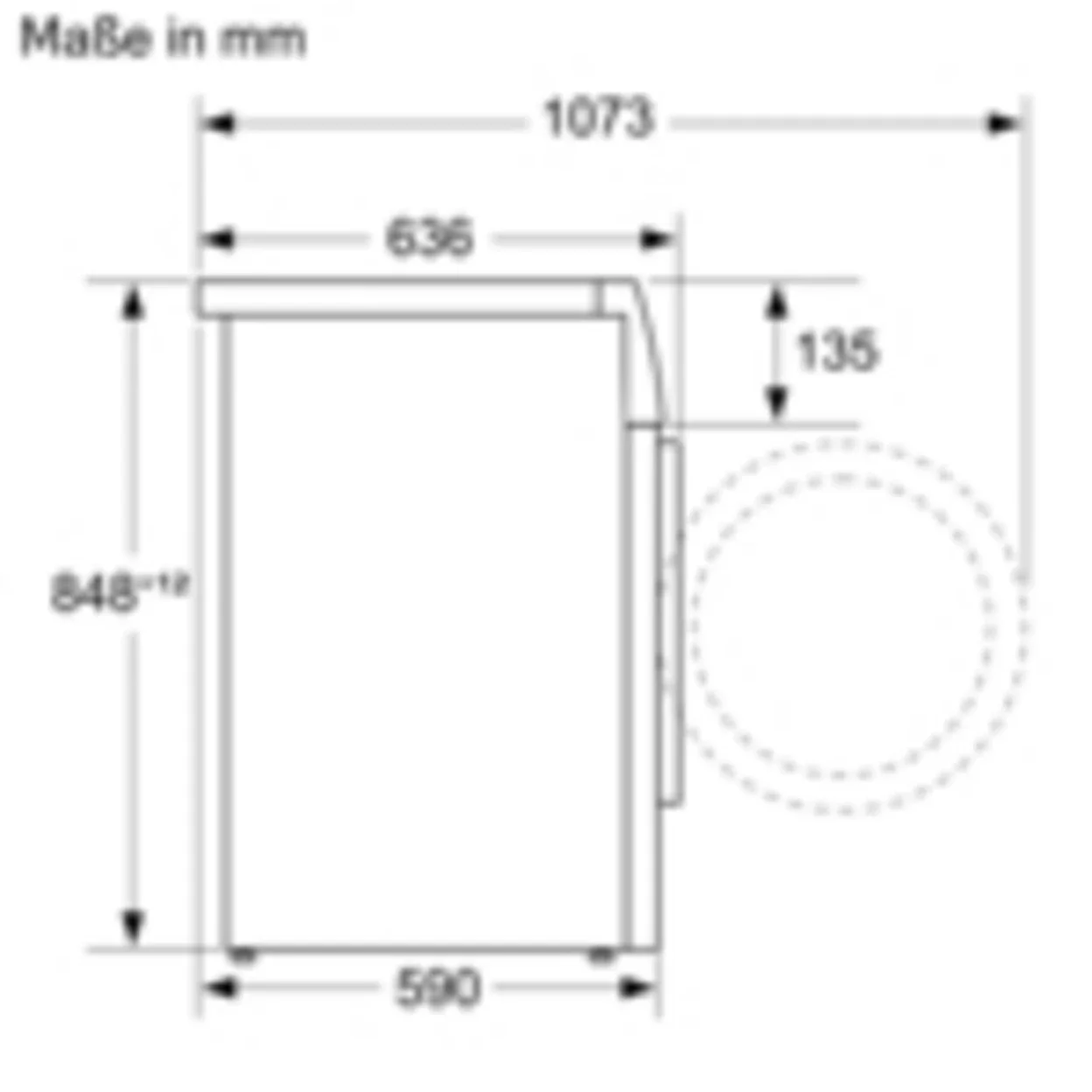 Waschmaschine Bosch WGG244140 mit 9 kg Füllmenge und LED-Trommelbeleuchtung
