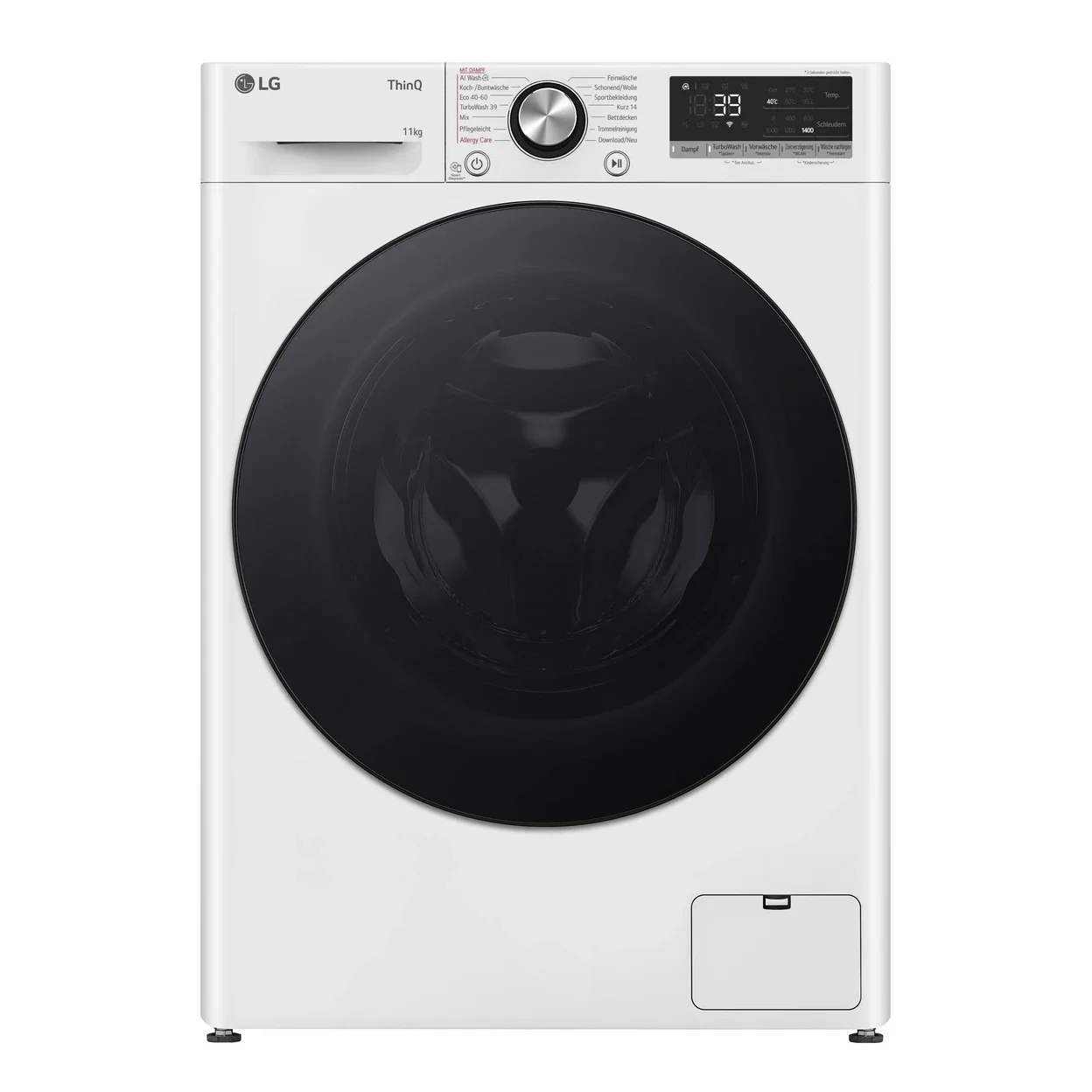 Waschmaschine LG F4WR701Y mit 11 kg Füllmenge und 1350 U/min Schleuderdrehzahl