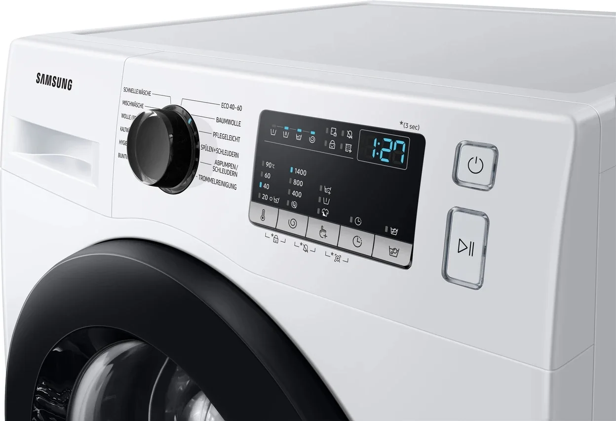Waschmaschine Samsung WW8ET4048CE/EG mit 8 kg Füllmenge und 1400 U/min