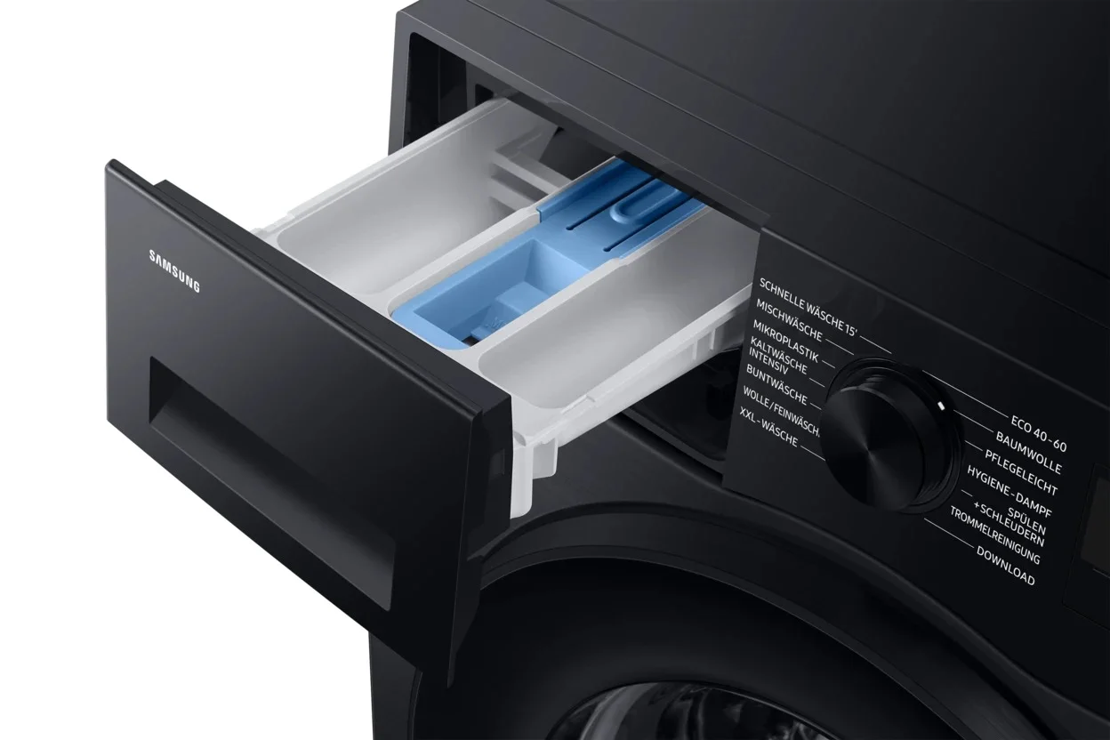 Waschmaschine Samsung WW90CGC04AABEG mit 9 kg Füllmenge und Hygiene-Dampfprogramm