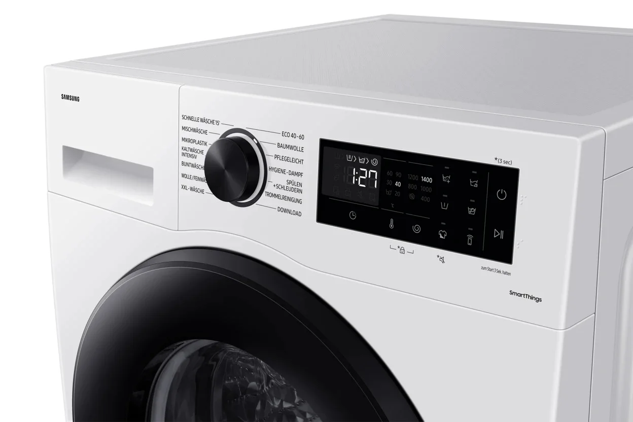 Waschmaschine Samsung WW9BCGC04AAEEG mit 9 kg Füllmenge und 1400 U/min