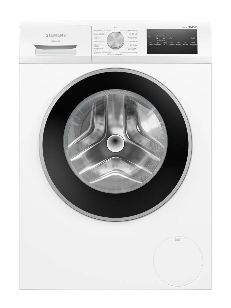 Waschmaschine Siemens iQ300 WM14NKECO5 mit 8 kg Füllmenge und 65 l Trommelvolumen